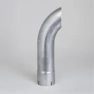 Automann aluminized exhaust stack, 18-inch length with 4-inch ID, designed for durable vehicle exhaust systems.