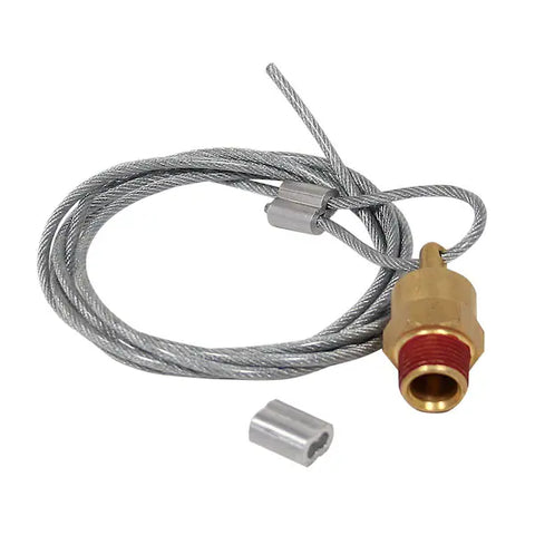Heavy duty Automann PHI12-822 drain valve with metal body and threaded connection for industrial fluid drainage.