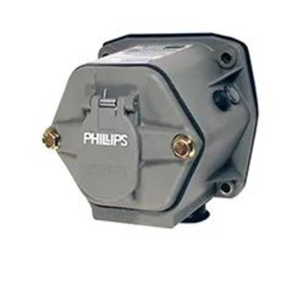 Automann PERMALOGIC single circuit nosebox 30A circuit breaker with durable housing and clear labeling for electrical safety.