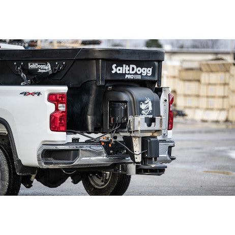 PRO1500MCH- SaltDogg PRO-M MultiPlex Electric Poly Hopper Spreader with Chain Conveyor
