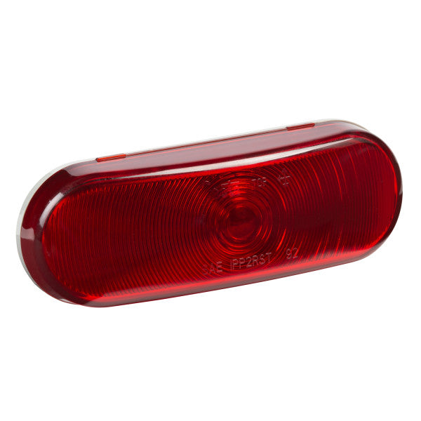 571.LG603R-S/T/T Light 6in Oval Red Male 3 Pin