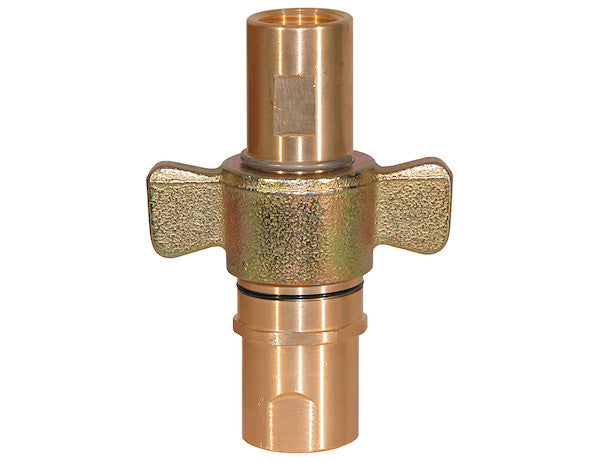 QDWC20 - 1-1/4 Inch Wing-Type Hydraulic Quick Coupler Male And Female Assembly