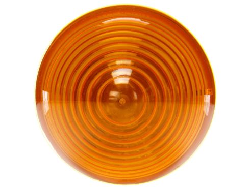 Automann 571.LG13A beehive amber marker light, 2-1/2 inch lighting fixture with a classic beehive design.