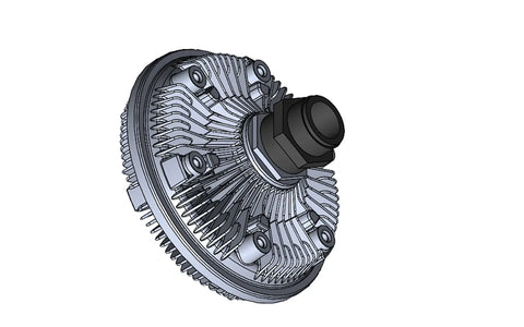 RV0111100-00 - Spectrum Modular Viscous Fan Clutch - Nick's Truck Parts