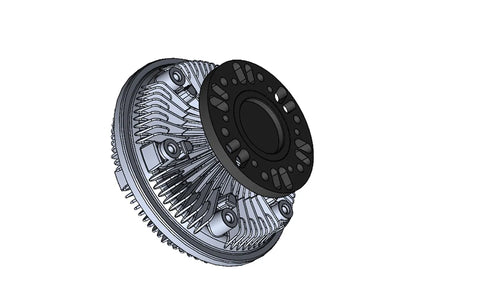 RV0120303-00 - Spectrum Modular Viscous Fan Clutch - Nick's Truck Parts