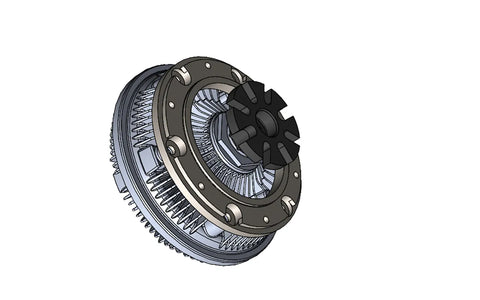 RV0122300-02 - Spectrum Modular Viscous Fan Clutch - Nick's Truck Parts