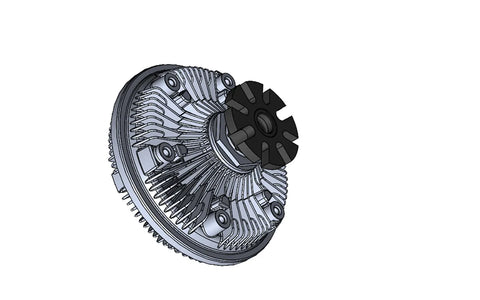 RV0122302-00 - Spectrum Modular Viscous Fan Clutch - Nick's Truck Parts