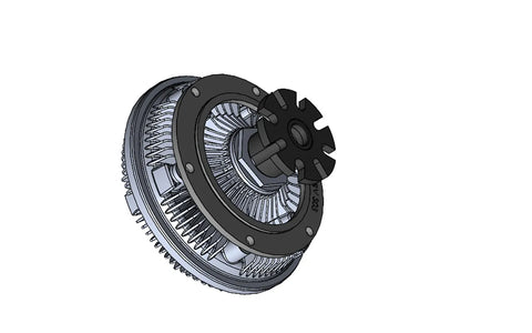 RV0220702-03 - Spectrum Modular Viscous Fan Clutch - Nick's Truck Parts