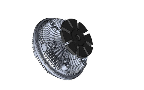 RV0220813-00 - Spectrum Modular Viscous Fan Clutch - Nick's Truck Parts