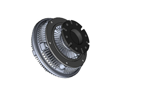 RV0221500-03 - Spectrum Modular Viscous Fan Clutch - Nick's Truck Parts
