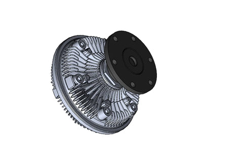 RV0221613-00 - Spectrum Modular Viscous Fan Clutch - Nick's Truck Parts