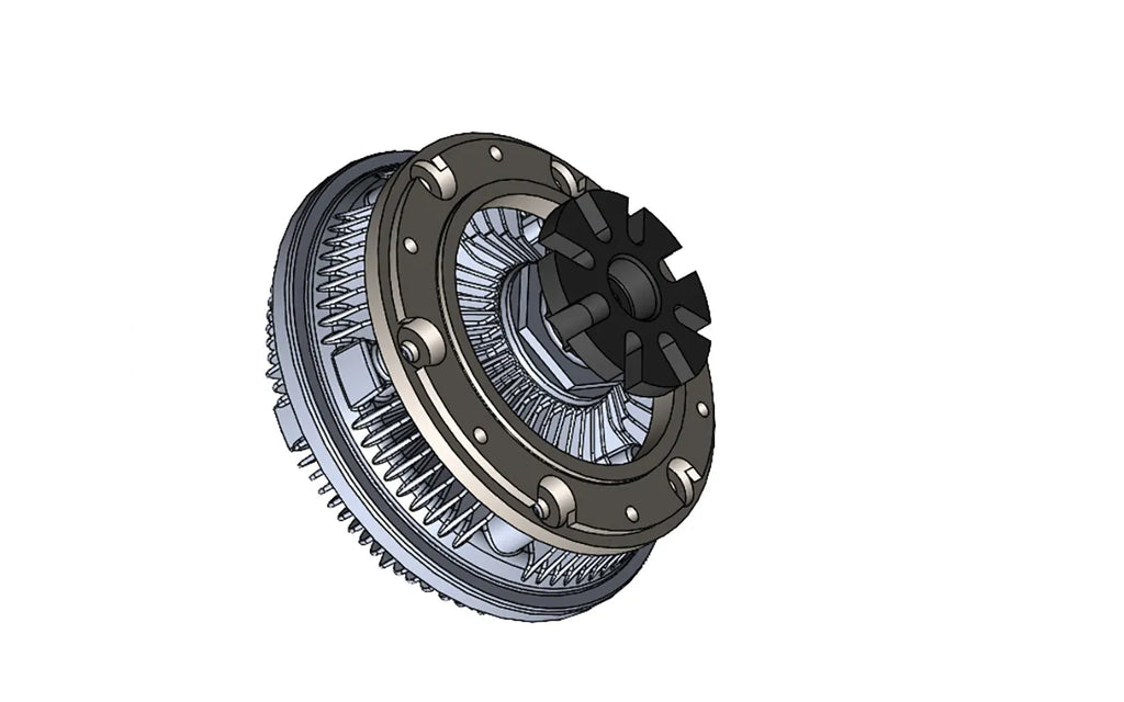 RV0222300-02 - Spectrum Modular Viscous Fan Clutch - Nick's Truck Parts