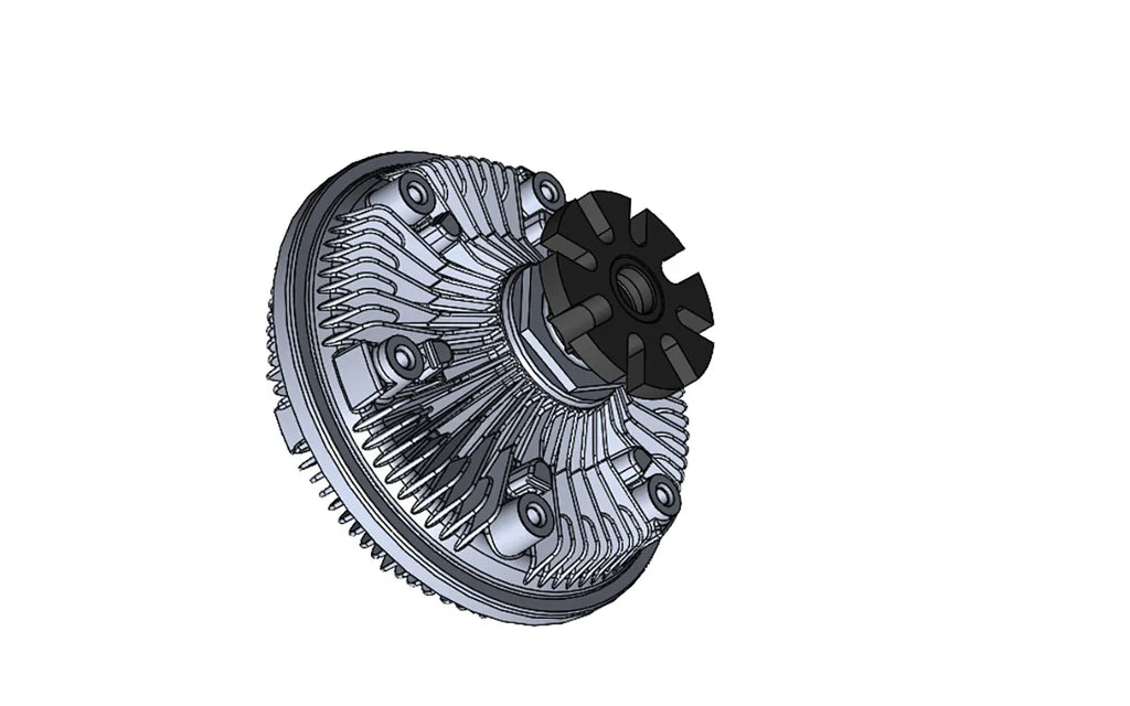 RV0222302-00 - Spectrum Modular Viscous Fan Clutch - Nick's Truck Parts