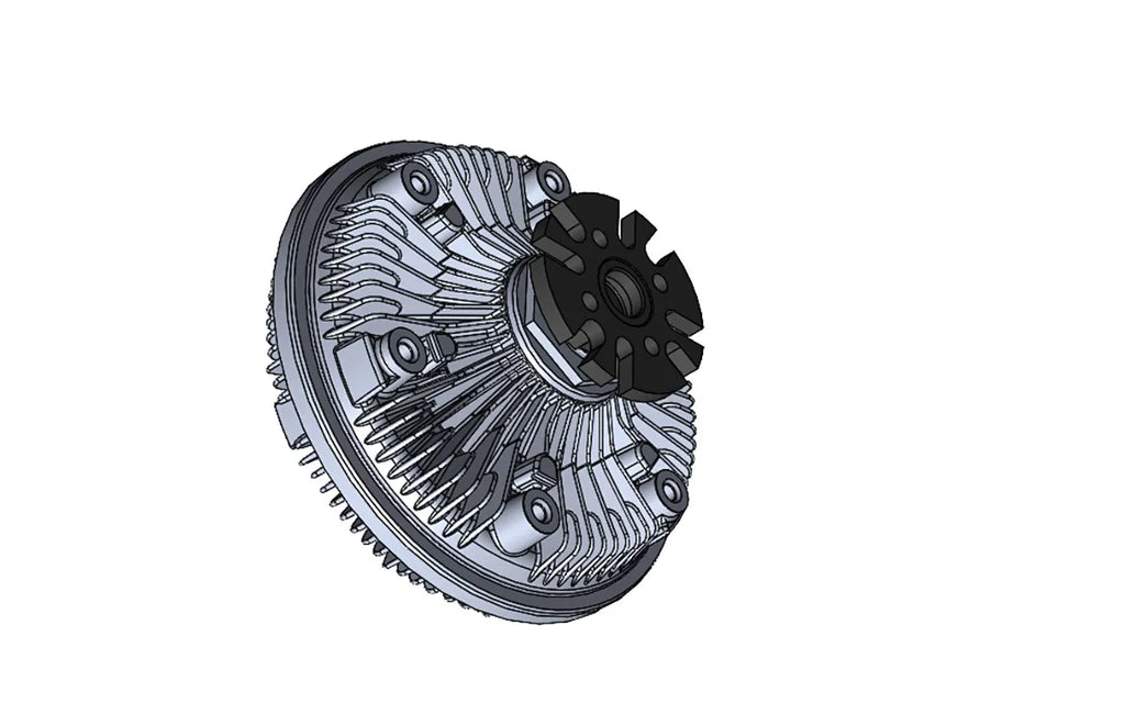 RV0222402-00 - Spectrum Modular Viscous Fan Clutch - Nick's Truck Parts