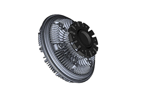 RV0420218-00 - Spectrum Modular Viscous Fan Clutch - Nick's Truck Parts