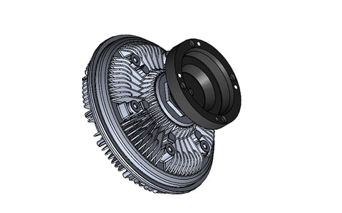 RV0622100-00 - Spectrum Modular Viscous Fan Clutch - Nick's Truck Parts