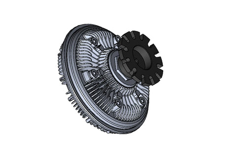 RV0721000-00 - Spectrum Modular Viscous Fan Clutch - Nick's Truck Parts