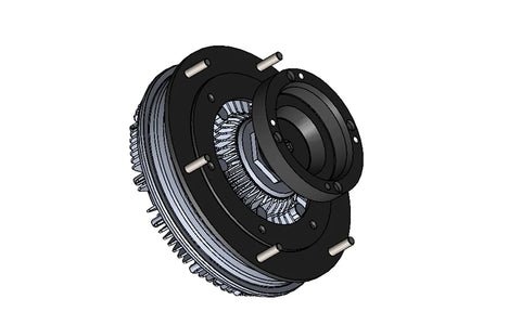 RV0722100-01 - Spectrum Modular Viscous Fan Clutch - Nick's Truck Parts