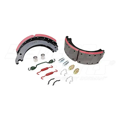 Dayton SB23CV4720QPS brake shoebox with 16.5 x 5.0 Rockwell Q+ 23K, showing the durable metal construction and detailed labeling.
