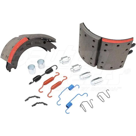 Dayton SB23D384692FC brake shoebox with 12.25 x 7.5 Dana FC 23K brake shoes for heavy-duty vehicles
