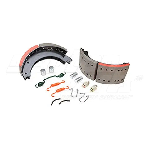 Dayton SB23D384715QPS brake shoebox with 16.5 x 6.0 inches Rockwell Q+ 23K brake shoe packaging