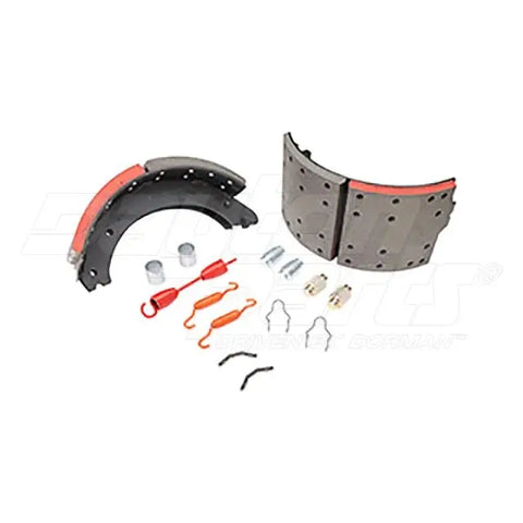Dayton SB23D384718QP brake shoebox for Rockwell Q+ 23K, measuring 16.5 x 8.0 inches, with metal construction and detailed components.