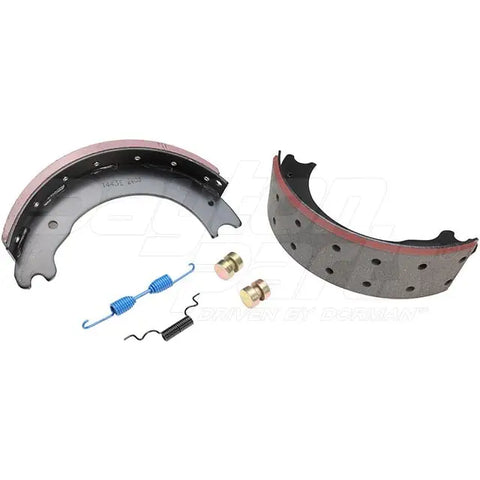 Dayton SB23DP1443ES brake shoebox with 15x4 inch size, compatible with Eaton 23k brake systems, shown in the image.