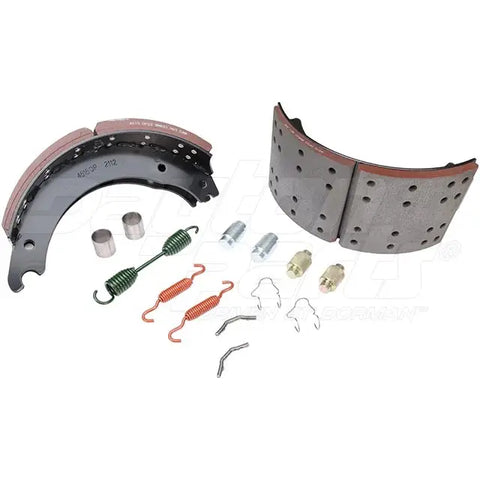 Dayton SB23DP4515Q brake shoebox with 16.5 x 7.0 inch Rockwell Q 23K brake shoe packaging, showing the labeled box.