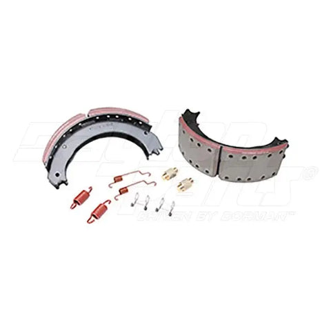 Dayton SB23DP4719E2S brake shoebox with 16.5 x 5.0 inch size, designed for Eaton 23k brake systems, in black metal.
