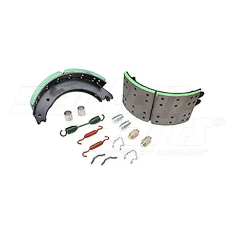 Dayton SB23DS4515Q brake shoebox with 16.5 x 7.0 Rockwell Q 23K brake shoe packaging, featuring the product label and branding.