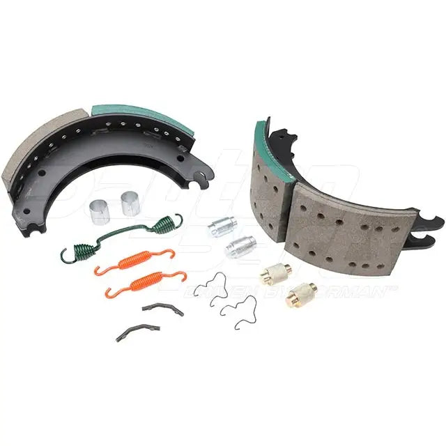 Dayton SB23G4715QPS brake shoebox with Rockwell Q+ 23K, measuring 16.5 x 6.0 inches, showcasing the product's construction and branding.