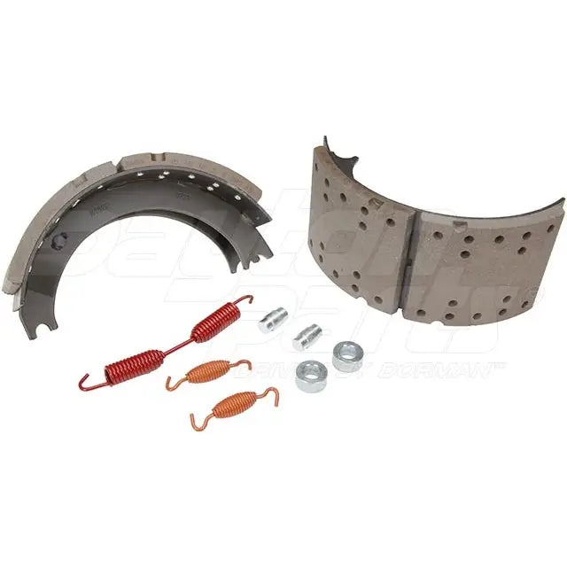 Dayton SB23M4311E brake shoebox with 16.5 x 7.0 size for Eaton EB 23k, showing the sturdy metal construction and labeling.