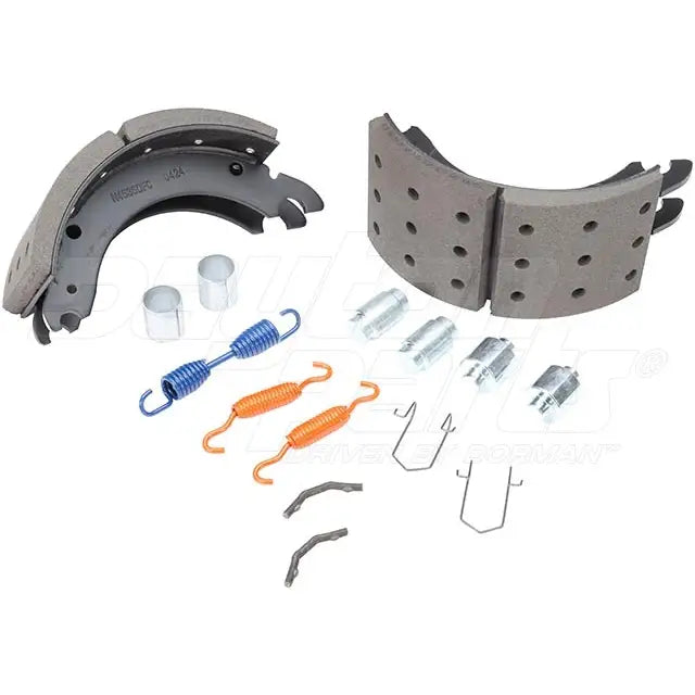 Dayton SB23M4536FC brake shoebox with Dana FC 23K, measuring 12.25 x 5.5 inches, showing the packaging and product labels.