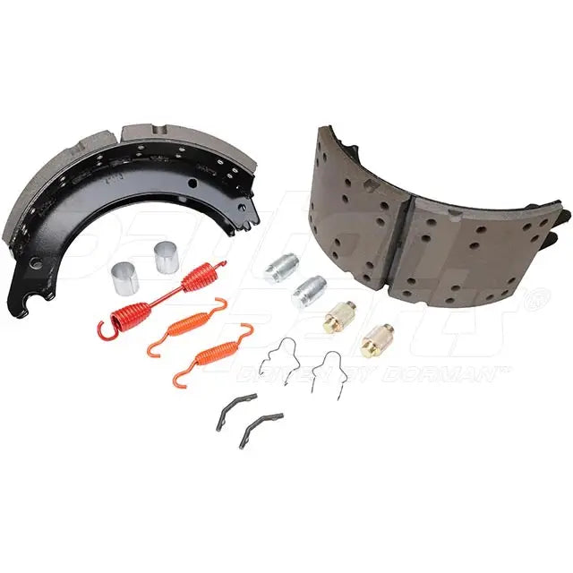 Dayton SB23M4707QP brake shoebox with Rockwell Q+ 23K, 16.5 x 7.0 size, showing the black metal container with brake components inside.