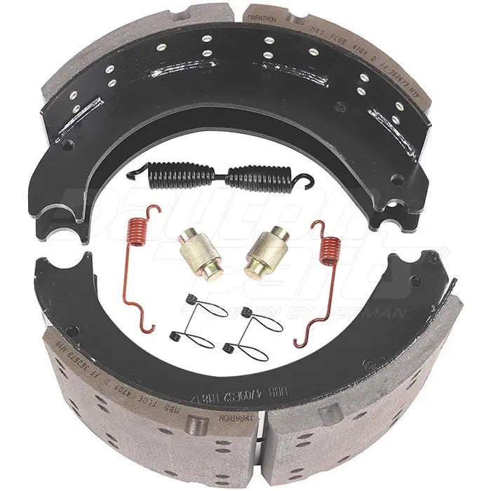 Dayton SB23M4709E2 brake shoebox for Eaton 23k, measuring 16.5 x 7.0 inches, with visible brake components inside.