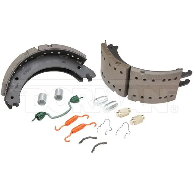 Dayton SB23M4715QPS brake shoebox with 16.5 x 6.0 Rockwell Q+ 23K brake shoe storage container.