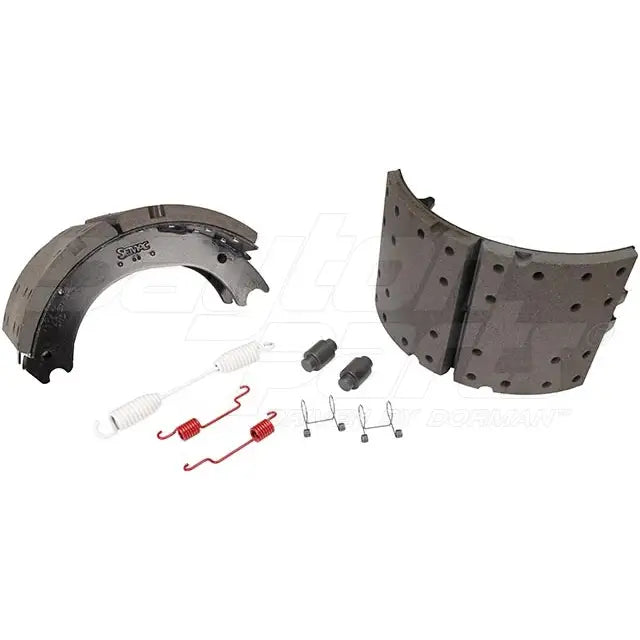 Dayton SB23M4717E2 brake shoebox with 15 x 8.62-inch Eaton reduced envelope for 23k brake system, shown in black.