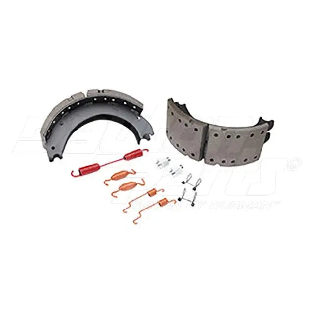 Dayton SB23M4725E2U brake shoebox with 16.5 x 6.0 inch size, designed for Eaton 23k brake systems, in black metal finish