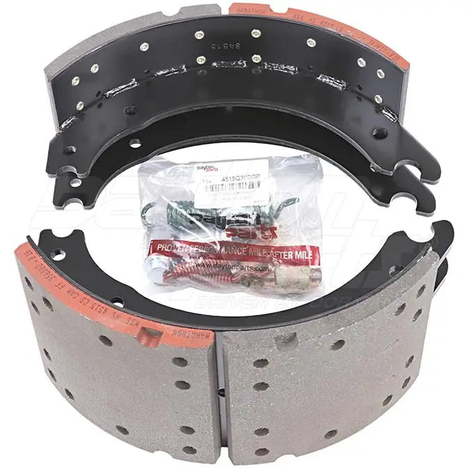 Dayton SB23P4515Q brake shoebox with 16.5 x 7.0 inch Rockwell Q 23K brake shoe storage container