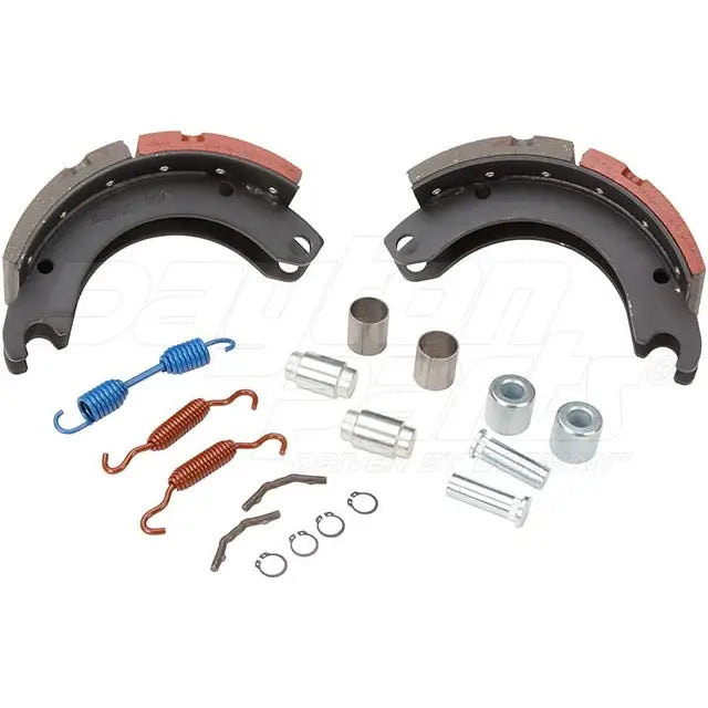 Dayton SB23P4661PQ brake shoebox with 12.25 x 5-inch Dexter PQ 23k brake shoes for heavy-duty vehicle braking systems