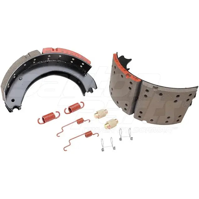 Dayton SB23P4709E2S brake shoebox, 16.5 x 7.0 inches, designed for Eaton 23k brake systems, with detailed metal construction.