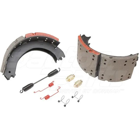Dayton SB23P4709E2 brake shoebox, 16.5 x 7.0 inches, for Eaton 23k brake systems, with detailed metal construction.