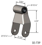 SE-739- SHACKLE for Ford 2-1/2" Wide Spring - Nick's Truck Parts