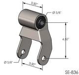 SE-836-  SHACKLE for Ford with 3.0in Wide Spring - Nick's Truck Parts