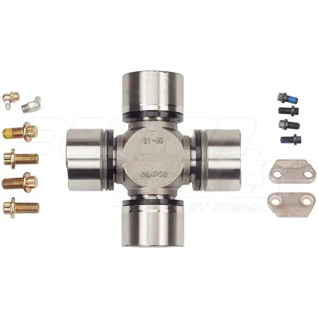 Automann SPL250X Series U-Joint for drivetrain, showing a close-up of the durable metal joint with connecting yokes and cross pin.
