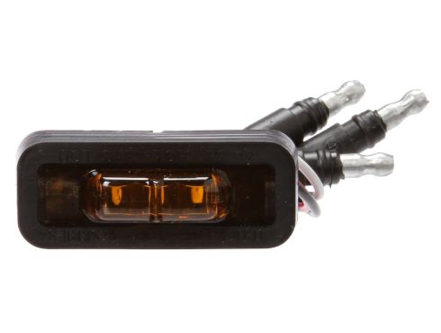Automann 571.LD363A3 LED marker light with dual amber function, showing the compact, bright LED light on a vehicle.
