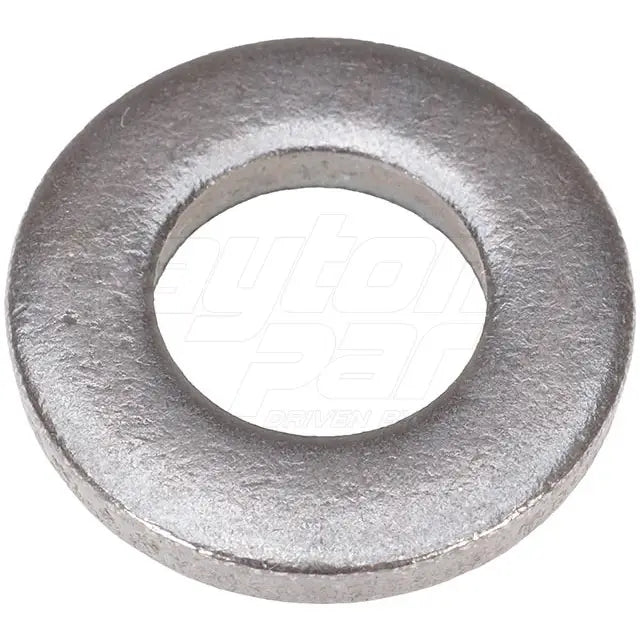 Dayton HDW-580 extra thick 5/8-inch hard washers in a pack of 24, showing durable steel construction and flat, round shape