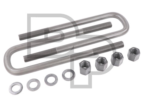 361-648K -Semi-Round U-Bolt Kit - Nick's Truck Parts