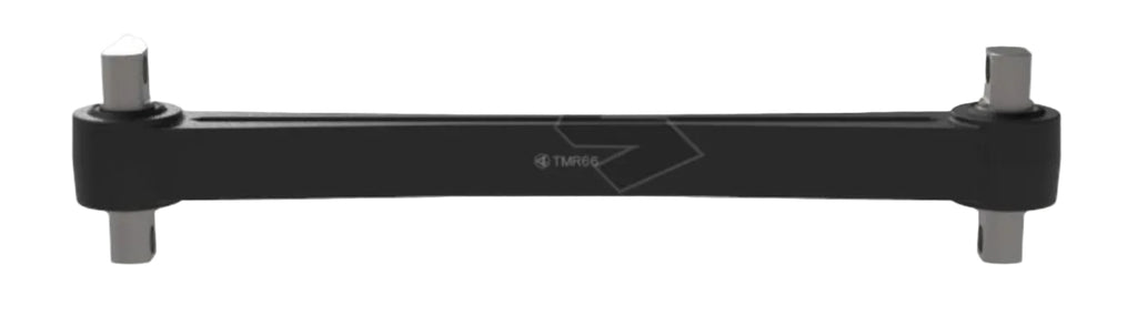 Automann TMR66 rigid torque rod with bush for suspension system, shown installed with mounting points visible