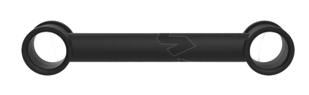 Automann TMR8514 rigid torque rod for suspension system, non-bushed metal component with mounting points and structural design.
